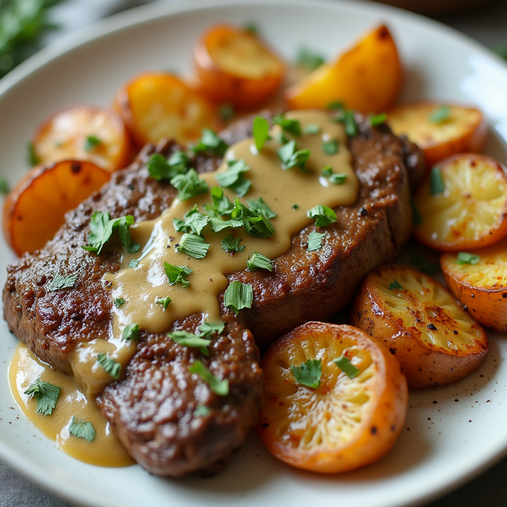 steak potatoes